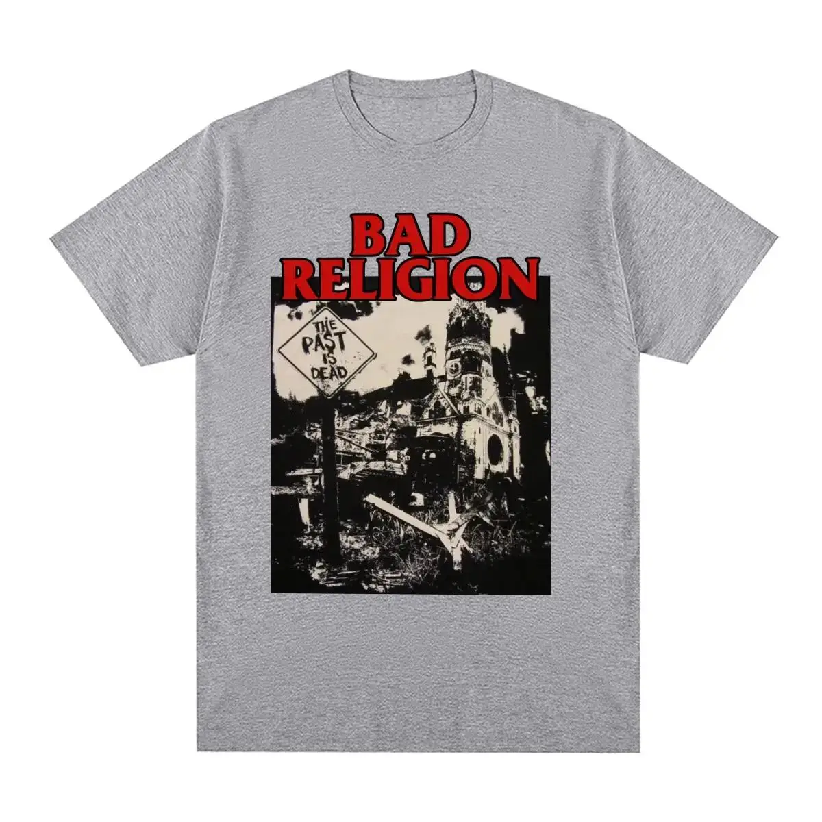 BAD RELIGION Vintage T Shirt Punk Rock Band Graphic Print Harajuku Streetwear Cotton Men Women EU Size T Shirt