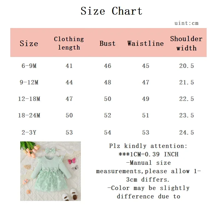 فساتين الأميرات للفتيات الصغيرات من عمر 0 إلى 3 سنوات فستان منتفخ شبكي بأكمام طويلة أخضر فاتح مع فراشة ثلاثية الأبعاد لزي حفلات الربيع والخريف