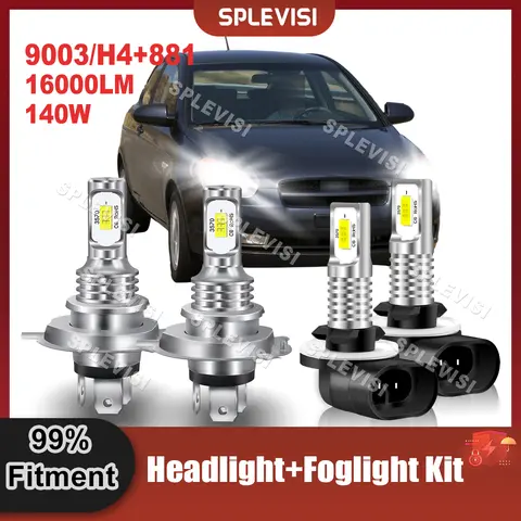 Faro LED Fendinebbia Per Hyundai Accent 2000 2001 2002 2003 2004 2005 2006 2007 2008 2009 2010 2011 2012 2013 2014 2015 2016 2017
