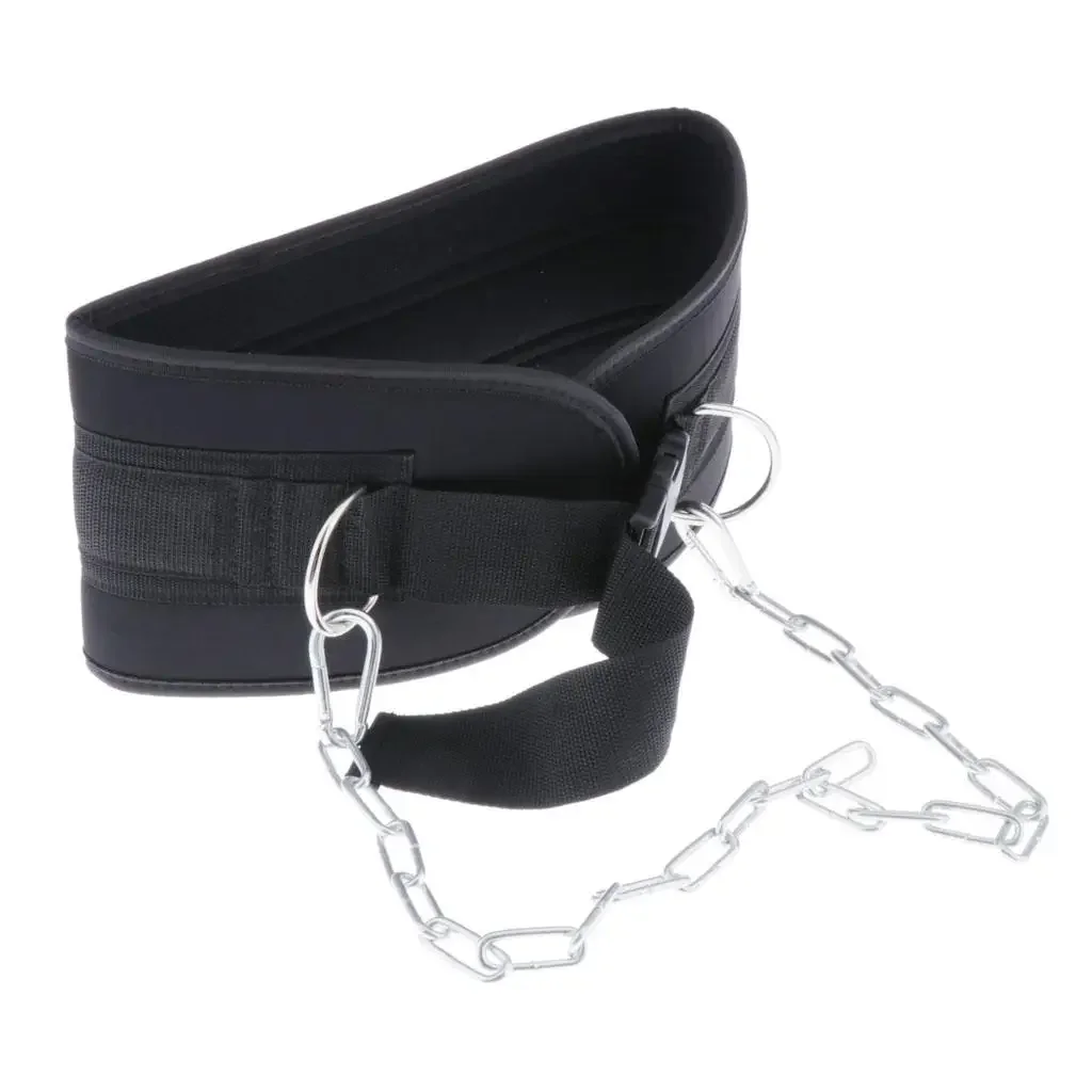 

Fitness Dip Belt With unisex adult Multifunction Versatile Weight Belt for