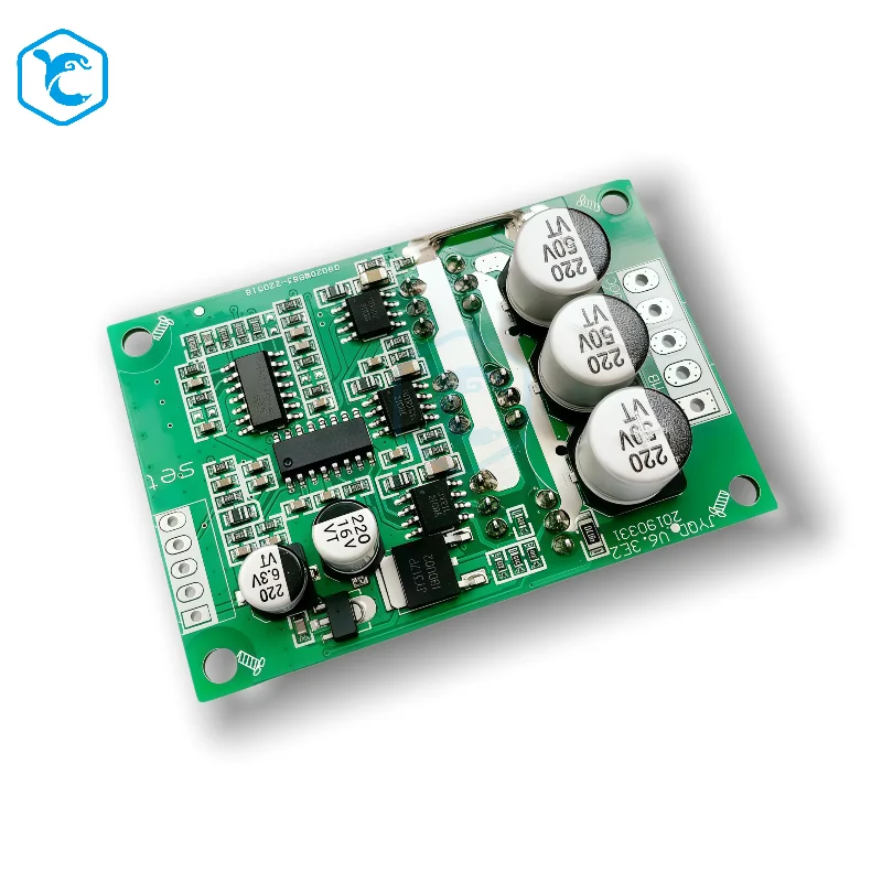 UYI 12V 24V 36V BLDC Motor Driver Board 15A Brushless DC Motor Controller Sensorless 3 Phase PWM Speed Control Module