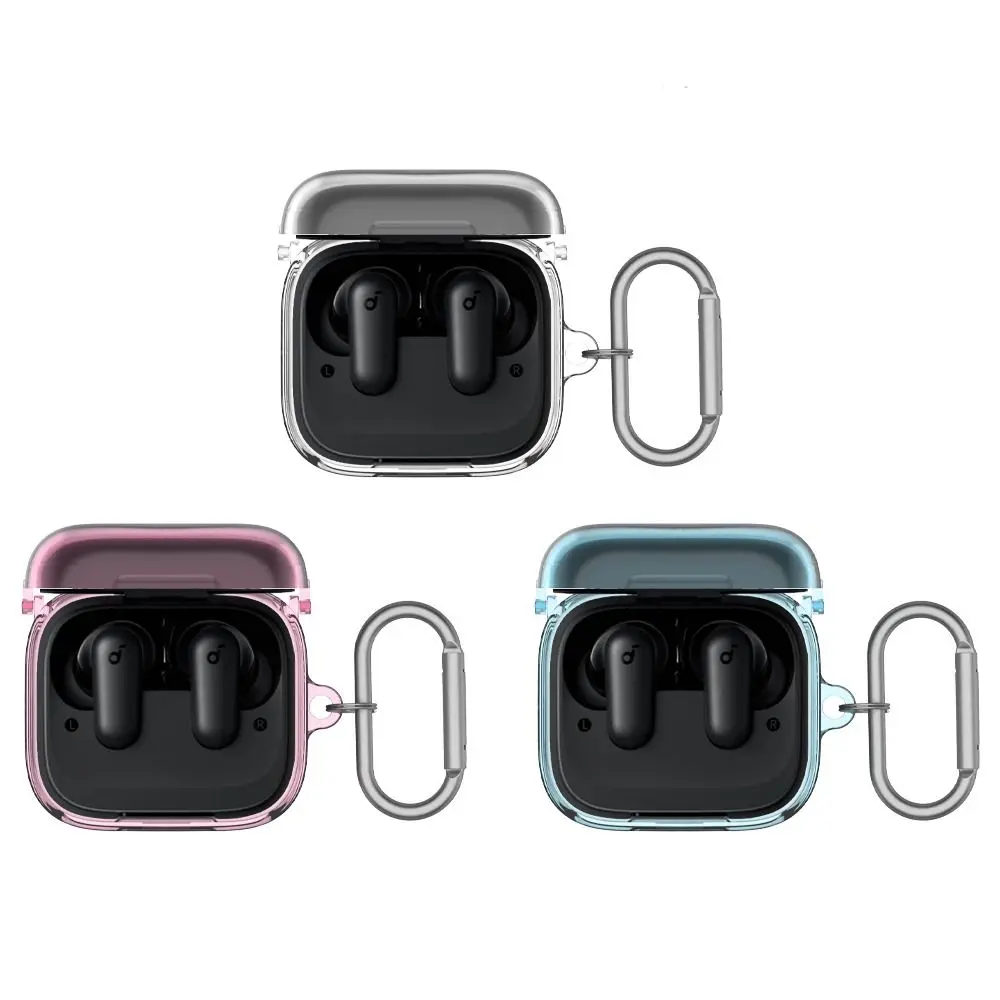 Новый защитный чехол для наушников из ПК, прозрачный противоударный чехол с защитой от царапин для Anker Soundcore P30i