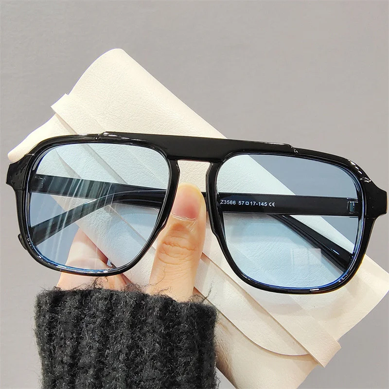 Herren-Sonnenbrille mit übergroßem Rahmen, klassische Sportbrille mit großem Rahmen, 2025, Vintage-Markendesign-Sonnenbrille, UV400-Brille, trendige Brille