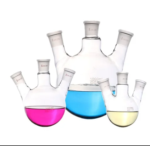 

150/250/500/1000/2000ml High Temp Thick Wall 3 Neck Round Bottom Distillation Flask