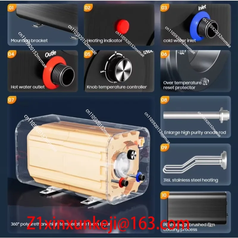 300W 15 Liters 20L …