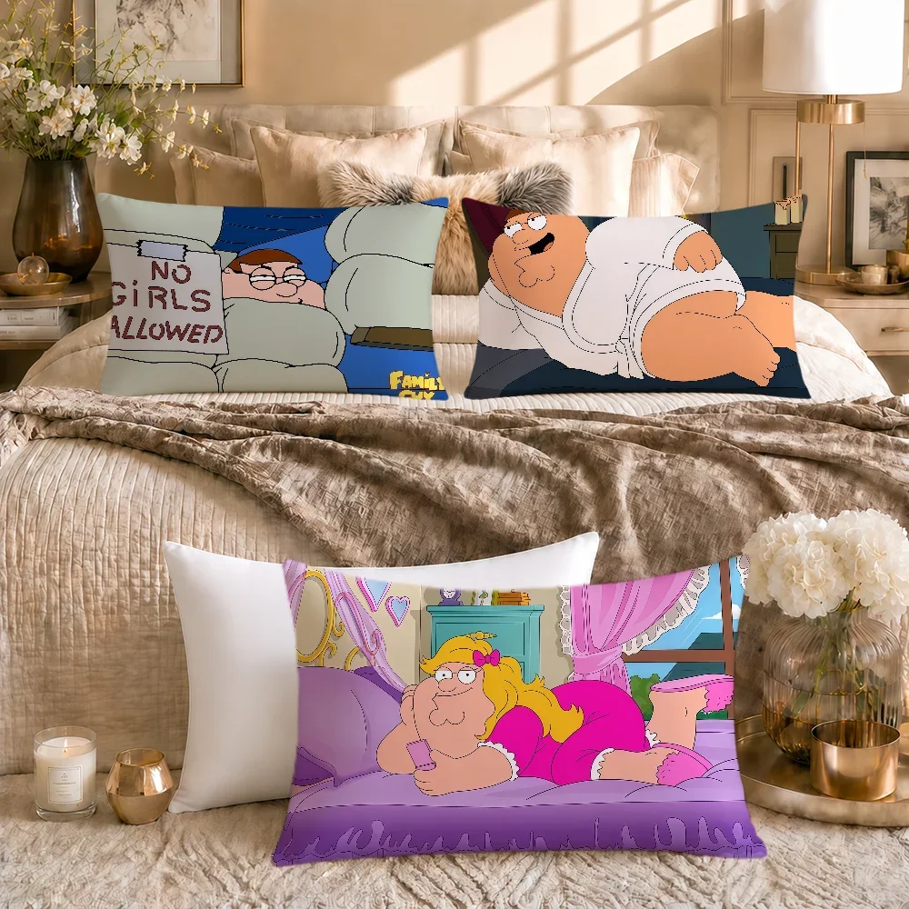Cushion Meme Cover Soft Rectangle Home Sofa G-griffin Living Room Decor Dorm Bedside Cartoon Hogar Funny Pillowcase P-peter Gift
