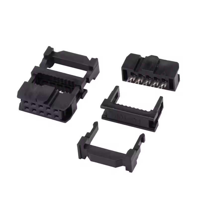 FC 6/8/10/12/14/16/18/20/24/26/30/34/40/50/60/64Pin 2.54mm Pitch Female IDC Socket Connector Ribbon Cable DC3 Header Male Socket - Image 3