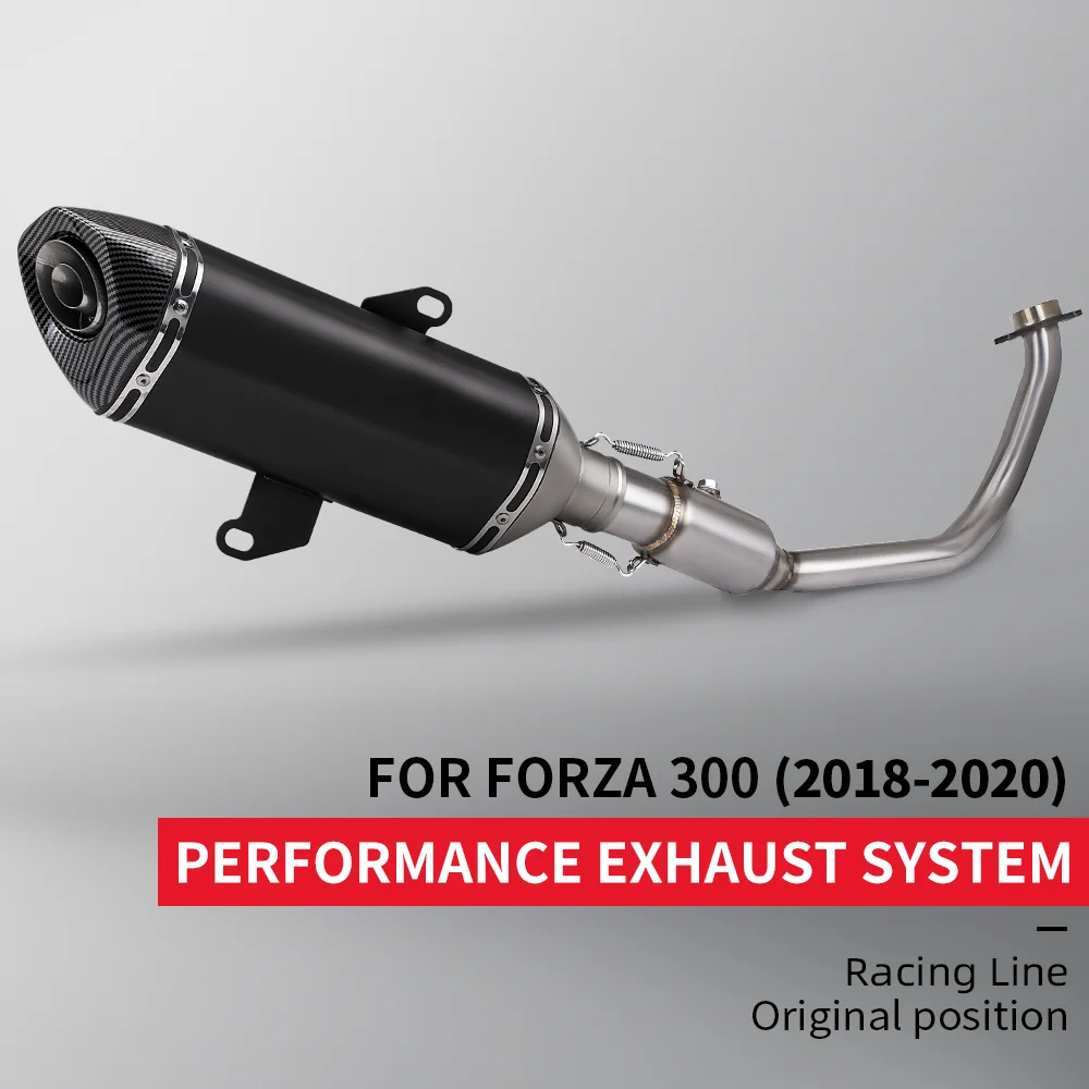 

For Forza300 Forza NSS300 NSS 300 2018 - 2022 Motorcycle Exhaust Escape Modified Muffler