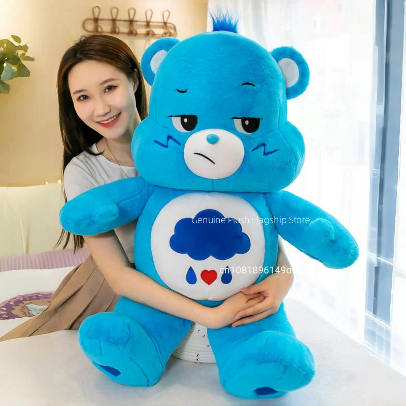 90cm tamanho grande arco-íris urso dos desenhos animados anime pelúcia boneca decoração do quarto peluche travesseiro kawaii plushies ornamentos presentes