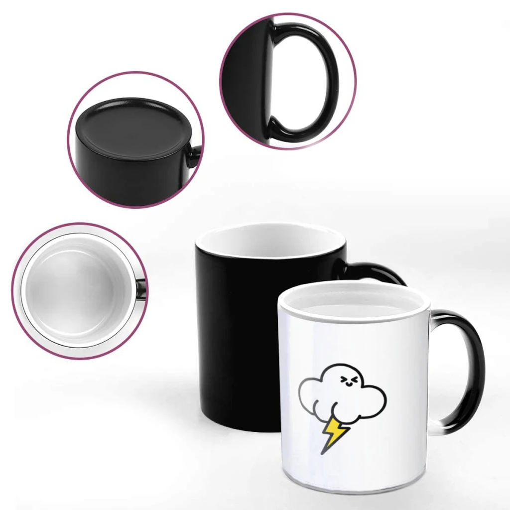 

Cloud FartCoffee Mugs And Mug Creative Color Change Tea Cup Ceramic Milk Cups Novelty Gifts