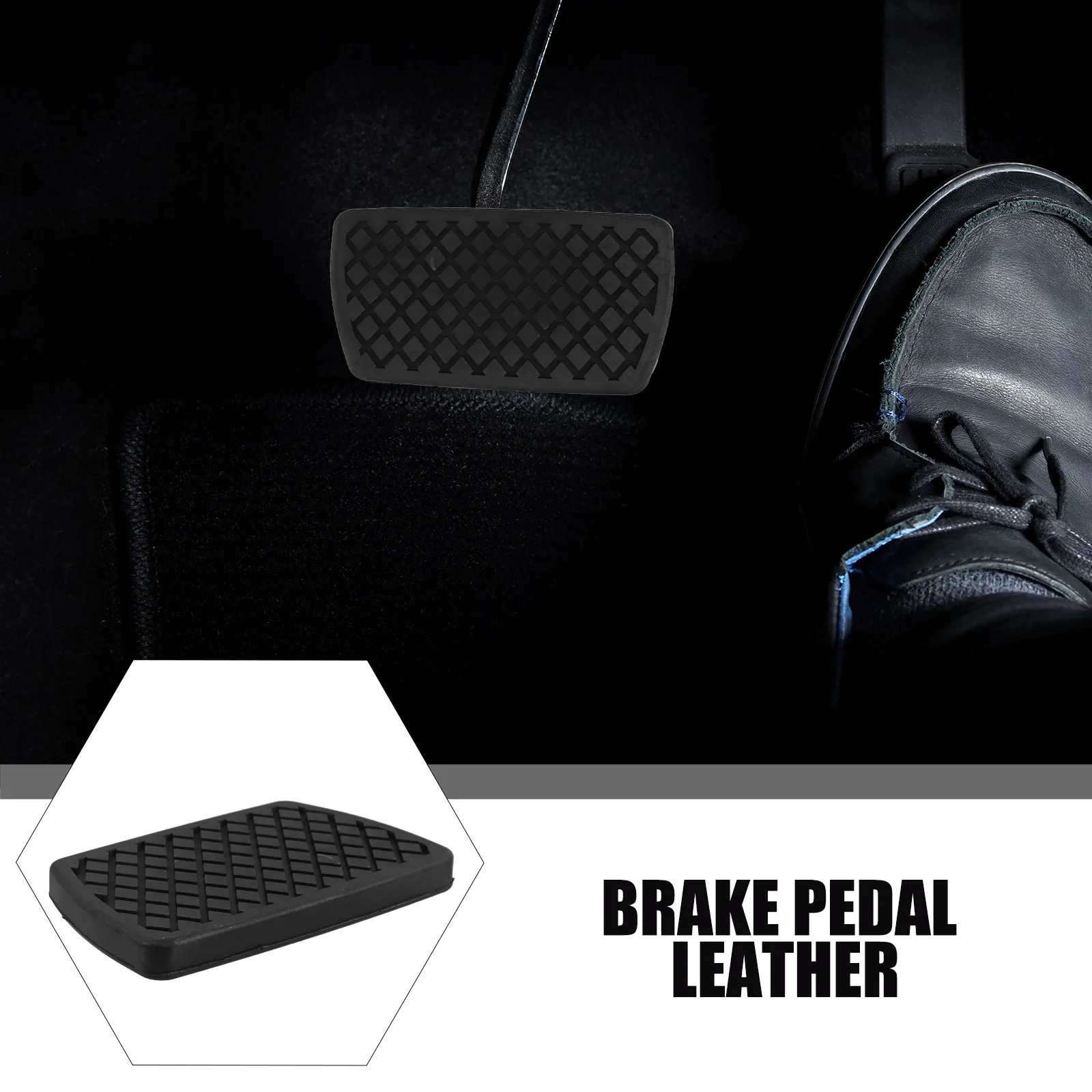 

Нескользящие резиновые накладки на педали тормоза автомобиля для повышенной безопасности, эргономичный дизайн, легкая чистка и обслуживание, снятие усталости ног