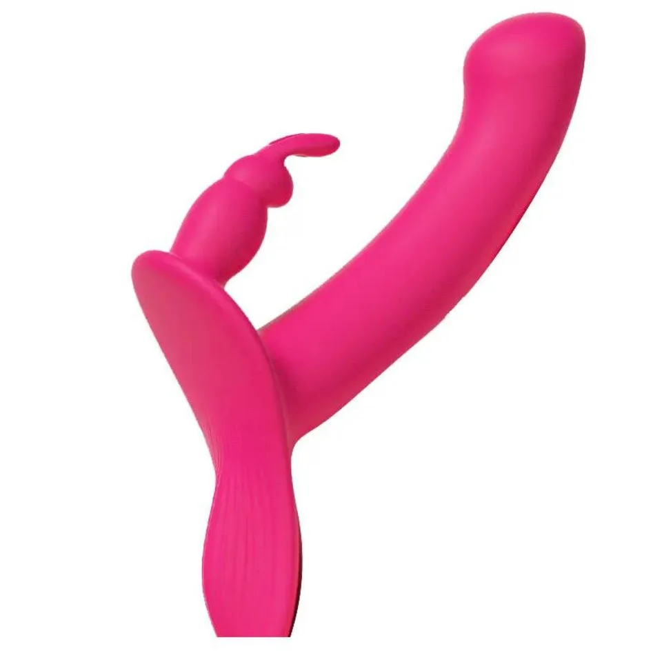 Adult Toy Wearable Dildo Panties Lesbian Sex Toy Remote-controlled Strap-on Vibrator Couple Sex Orgasm Masturbation Device