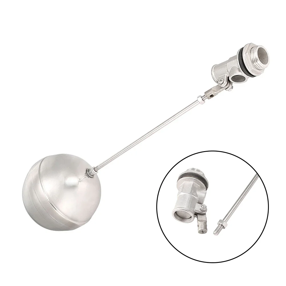 วาล์วลอยน้ํา G3/4 DN20 อัตโนมัติ FLOAT Ball Valve Sensor เหล็ก 110 มม.วาล์วเซนเซอร์ไฟฟ้าอุปกรณ์