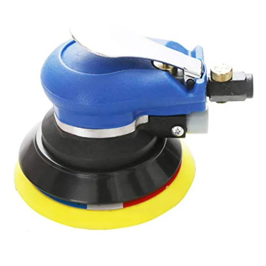 

Professional Air Random Orbital Sander, Heavy Duty Dual Action Pneumatic Palm Sander