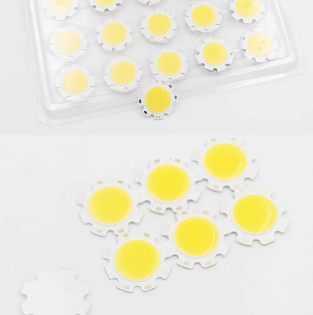 10 Stück Verpackung 28 mm 3 W/5 W/7 W/10 W/12 W/LED-Rundchip an Bord COB-Lichtquelle Warm Natur Kaltweiß für Scheinwerfer Downlight 2820 – Detail 5
