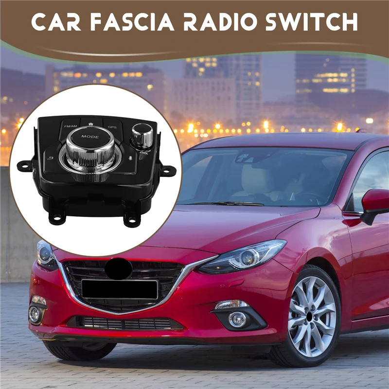 

Car Fascia Radio Switch For MAZDA 3 MAZDA Axela 2014-2019 Dash Kit Install Facia Console Bezel Adapter