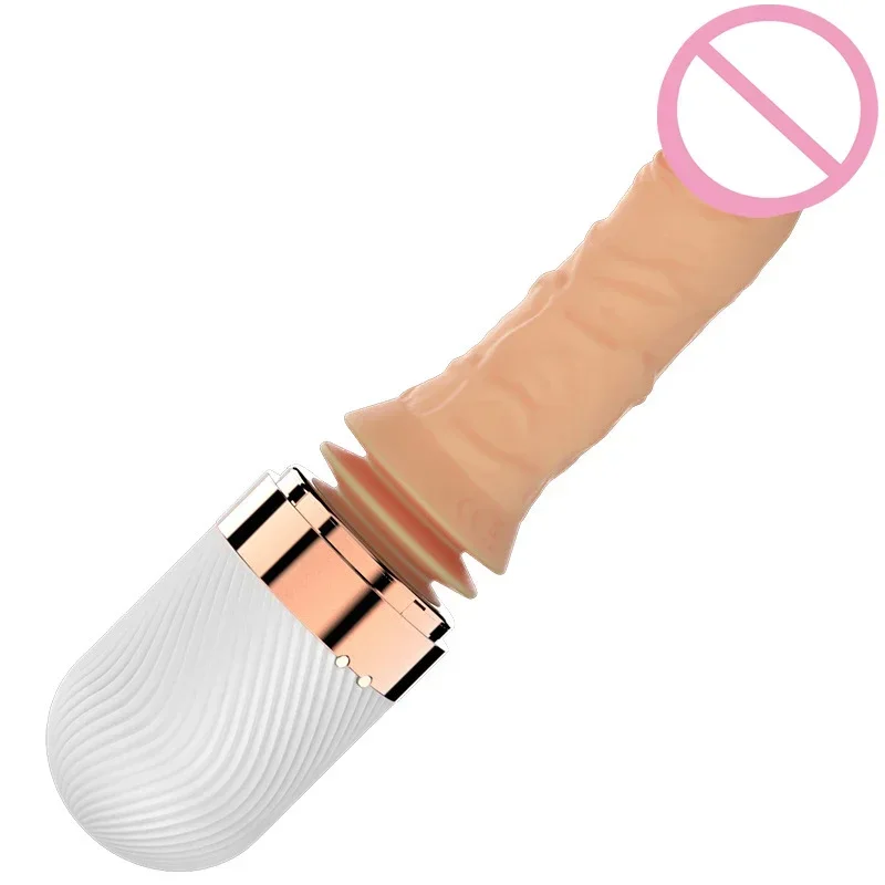 Female Masturbator Suction Cup Penis Remote Control Sex Machine Realistic Dildo Big Self-heating Vibrator Sex Retractable Dildo