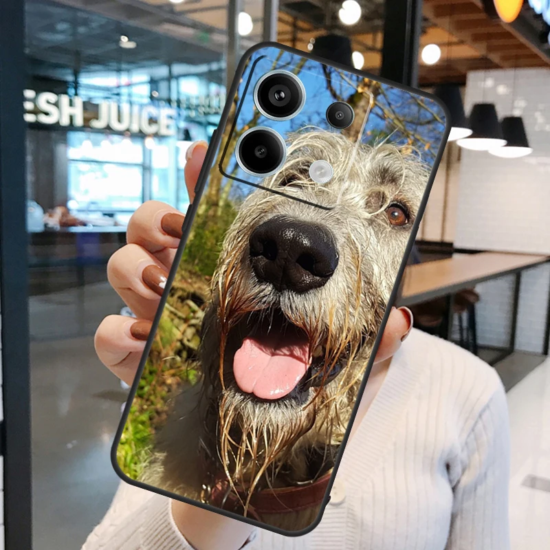 Irish Wolfhound Dog Funda For Xiaomi Redmi Note 13 Pro 12 11 9 10 Pro 12S 11S 10S Redmi 13 12 10C 12C 13C Case