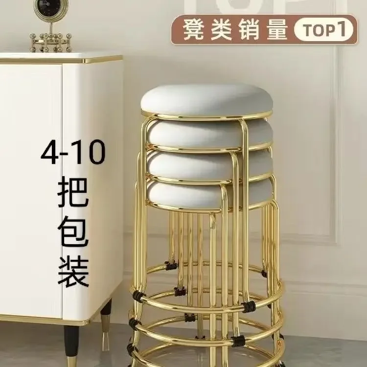 

Wholesale light luxury living room small household low round Internet celebrity stackable