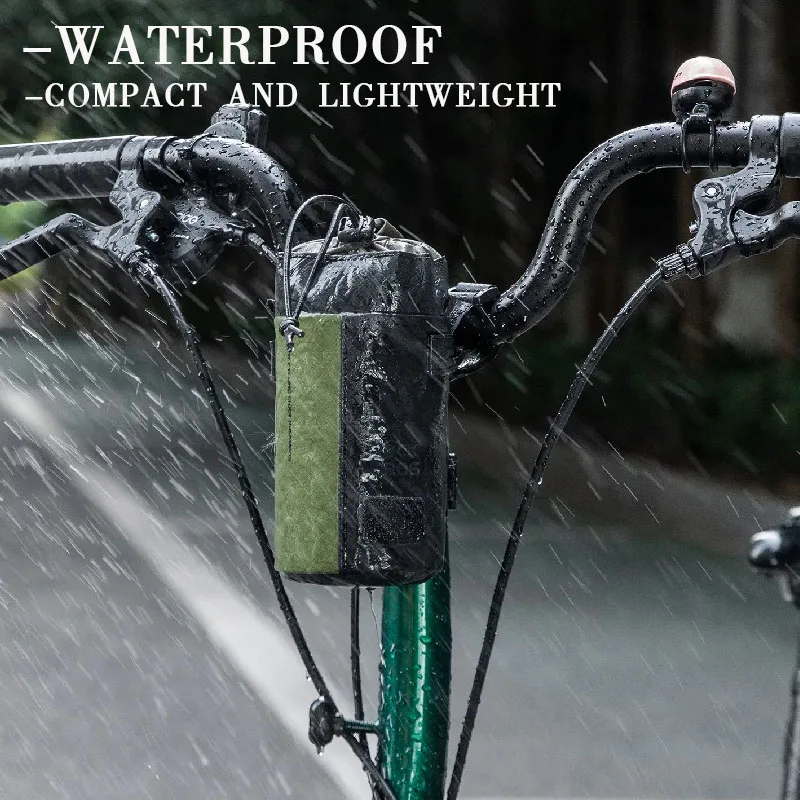 

Bike Front bag Cycling Water Bottle Carrier Pouch MTB Road Bicycle Handlebar Bag Water bottle bag Storage bag Crossbody bag