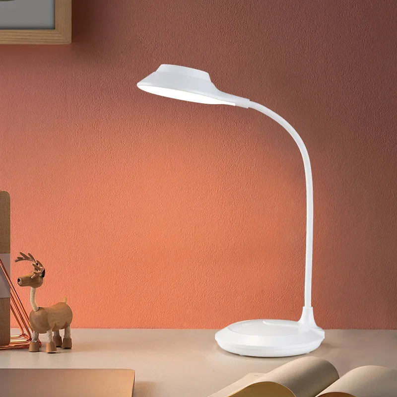 

LED small table lamp, special rechargeable desk for students, dormitory, household bedroom, children's clip lamp, bedside lamp