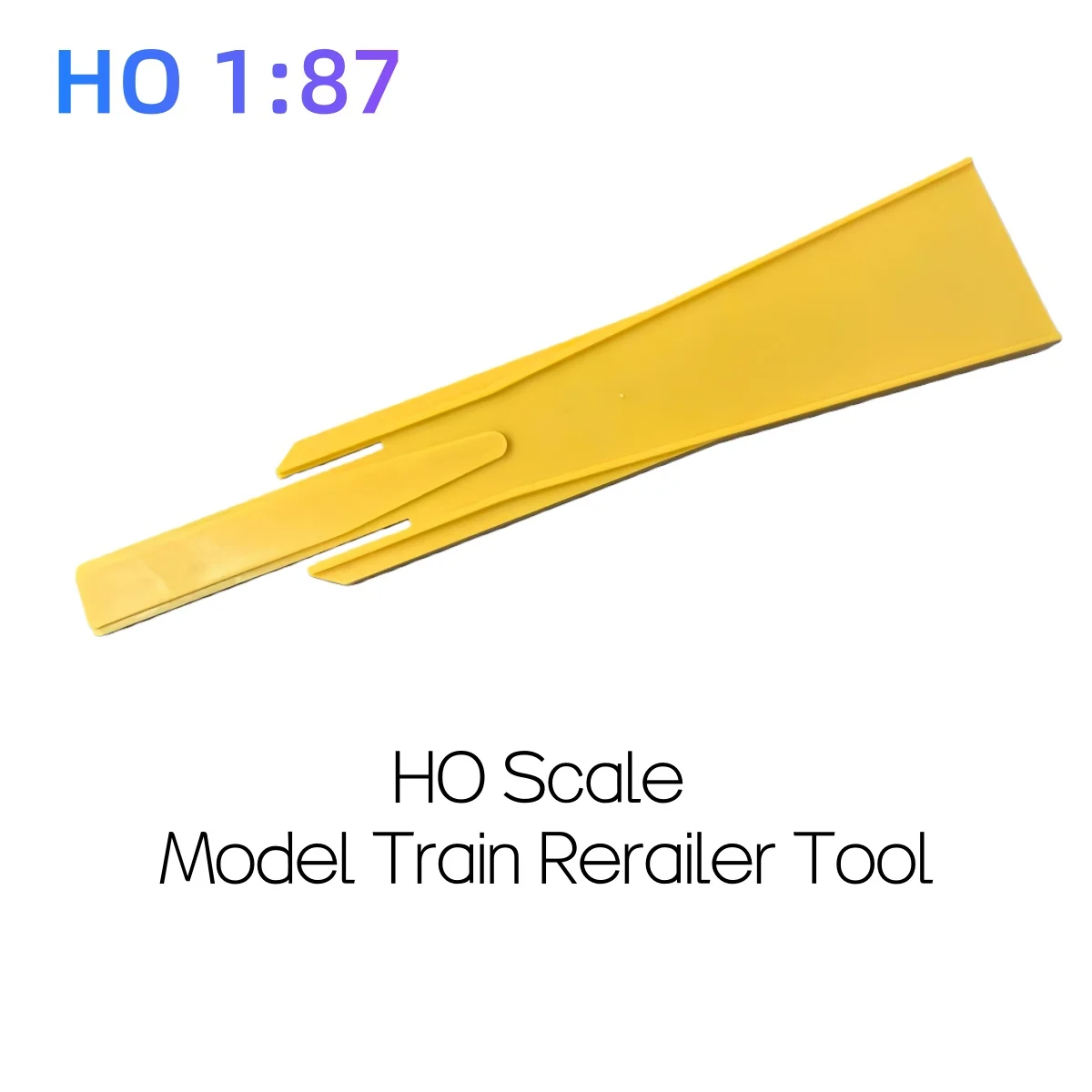 Strumento di allineamento del binario del treno modello in scala Ho, maschera di posizionamento del binario di precisione per un posizionamento accurato del treno su rotaie