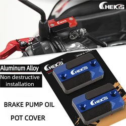Chekis Is Suitable for Honda Forza350 Forza300 Forza250 Modification Parts, Brake Master Cylinder Cover, Brake Fluid Metal Cover, Oil Bottle Cover, Oil Cup Cover