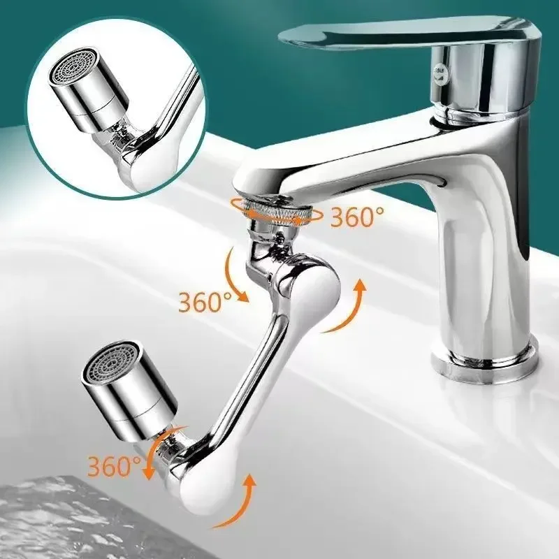 1080 mechanical arm universal faucet universal extender bubbler