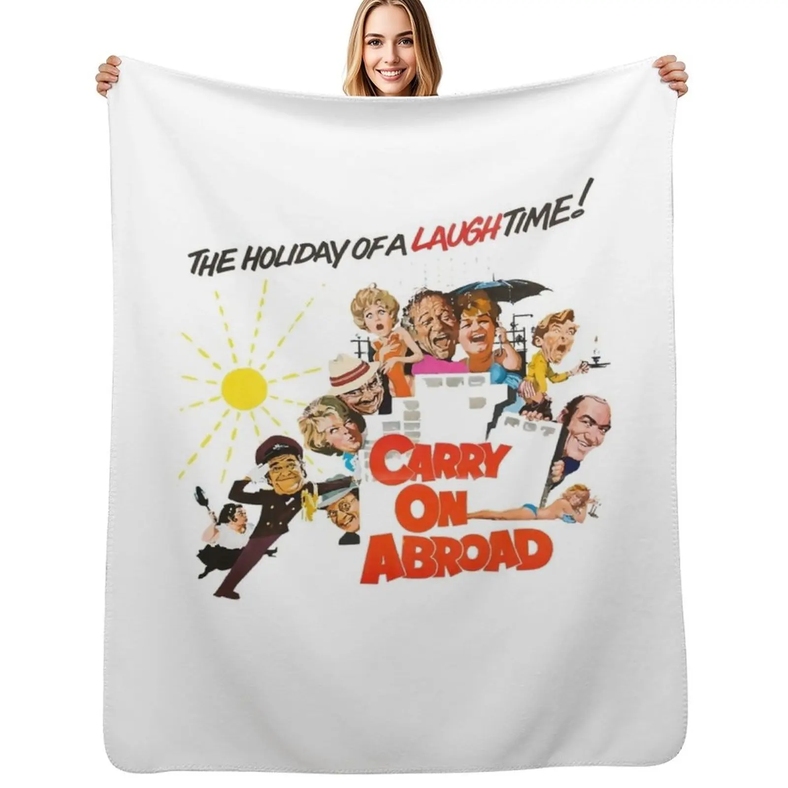 

Gift For Men Carry On Abroad Awesome For Movie Fan Throw Blanket Travel Size Cozy Blanket for Plane Train