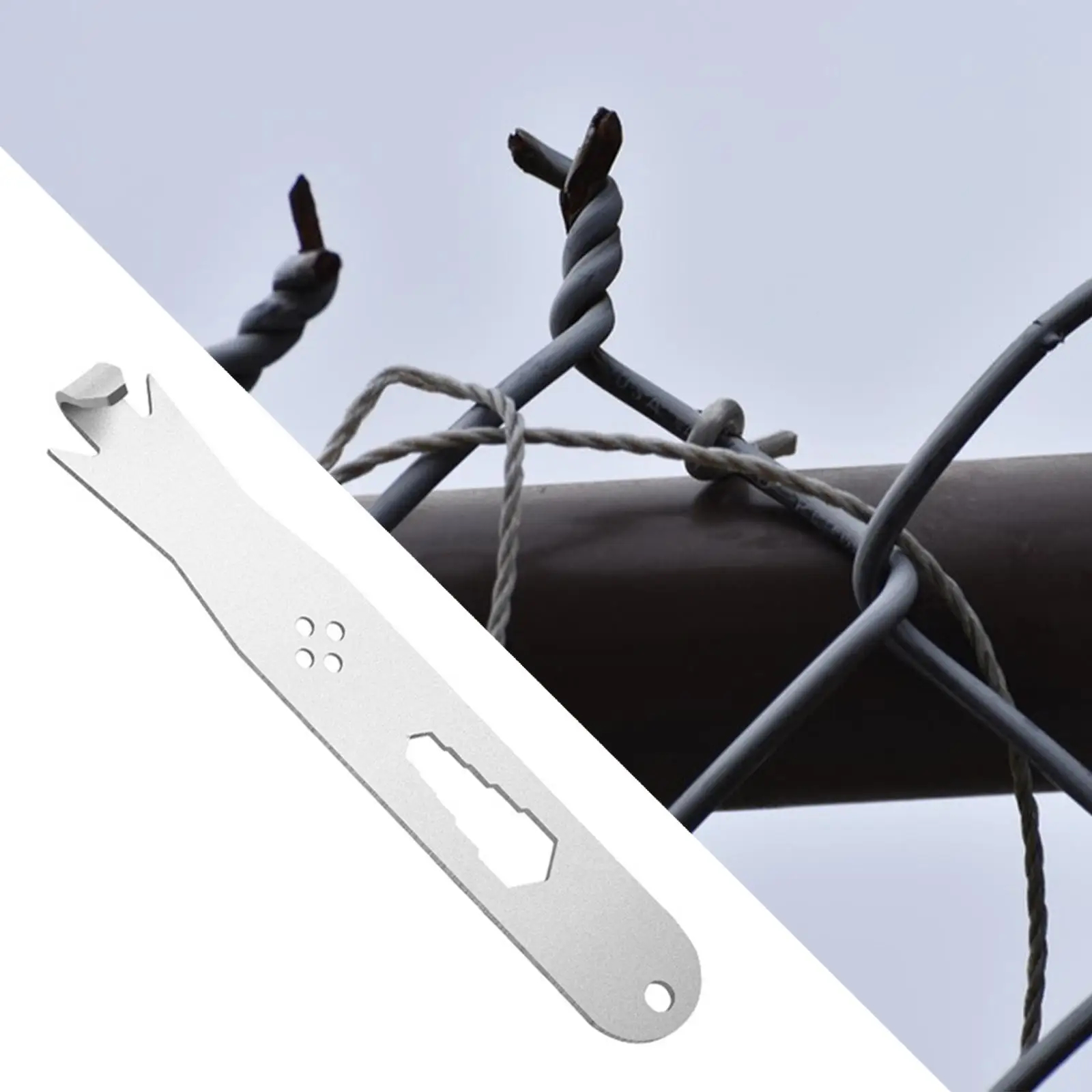 Fence Wire Metal Sturdy Easy to Use Practical Wire Fixing Tensioner