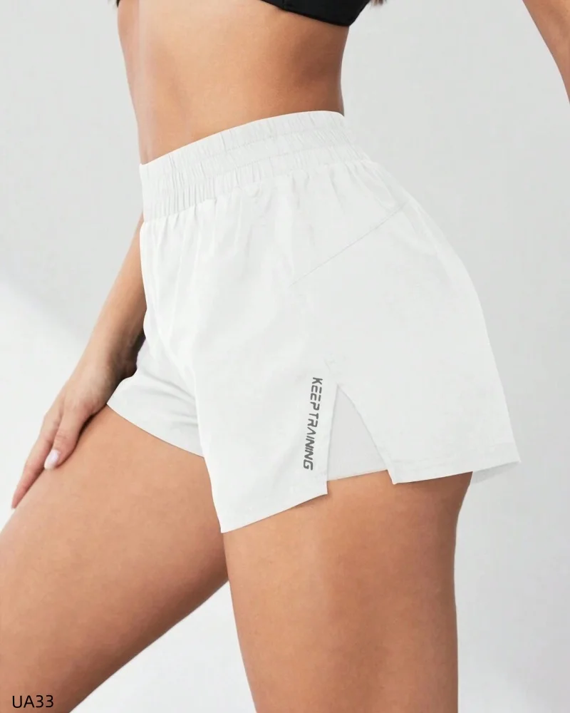 Yoga shorts women's fitness elastic running exercise short tights women's gym sports shorts fitness sports pants
