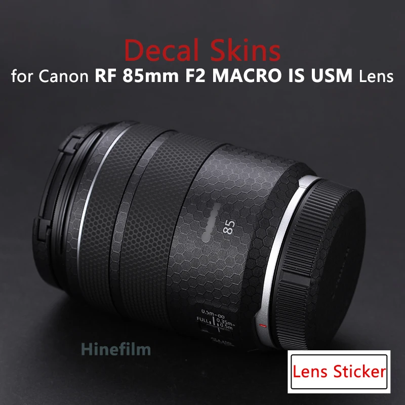 

Lens Sticker for Canon RF85 F2 Lens Decal Skin For Canon RF85mm F2 MACRO IS STM Lens Protector Coat 85 F2 Wrap Cover Film