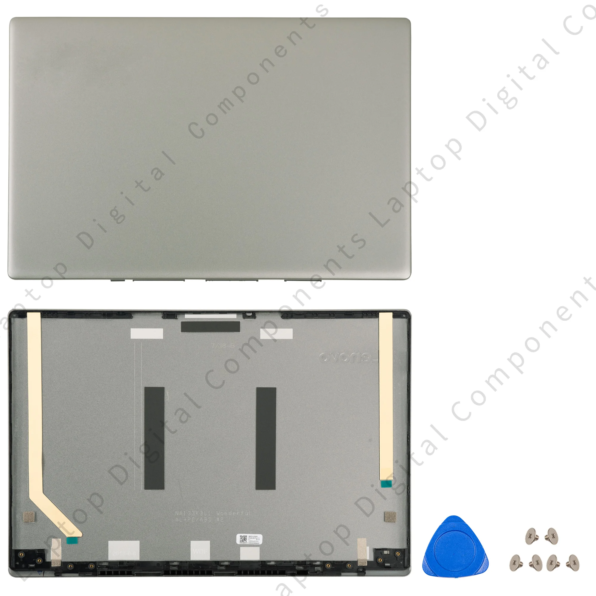 New Case For Lenovo Ideapad 320S-13 7000-13 320S-13IKB LCD Rear Lid Back Top Cover Front Bezel Palmrest Upper Bottom Case Silver