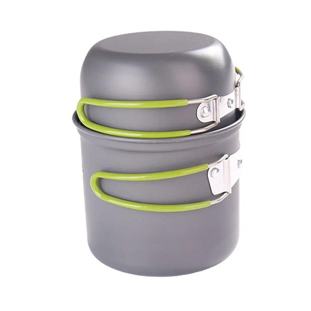 

Foldable Cooking Kit As Shown In The Picture Portable Cookware Compact Storage Easy To Clean Heat-resistant Design