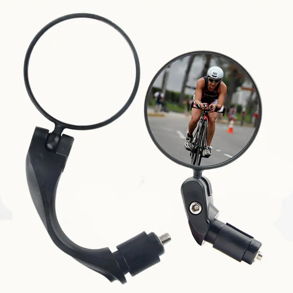 

Bicycle Rearview Mirror Foldable Universal Mountain Road Bike Bar End Mirror For 18-22mm Bicycles Handlebar