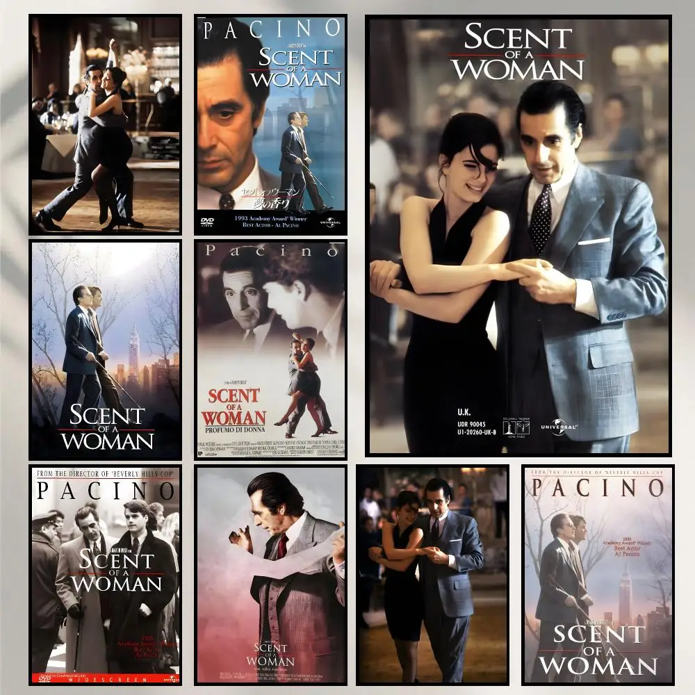 S-Scent Of A W-Woman Poster Wall Art Print Art Suitable For Living Room Bedroom Bar Parlor Home Decoration Gift