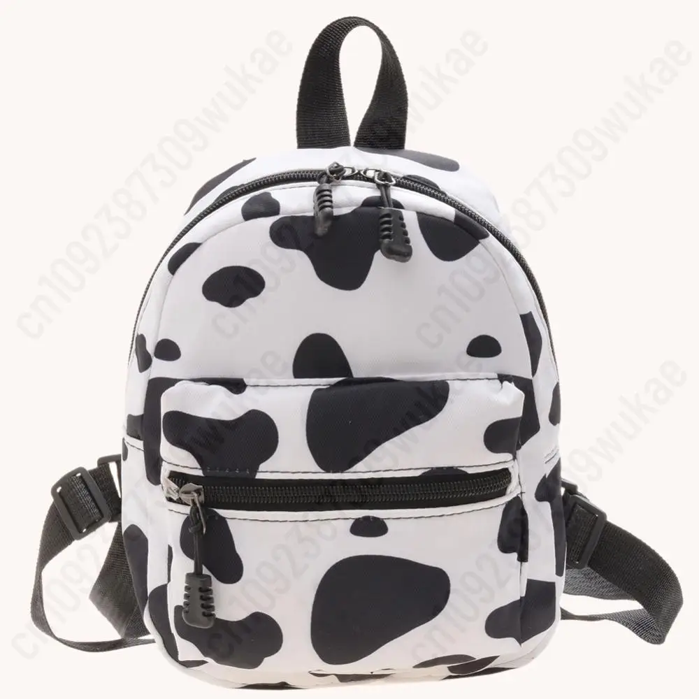 Women Fashion Backpack Animal Pattern Printing Handbag Mini School Students Knapsack Women Travel Rucksack Ladies Small Purse