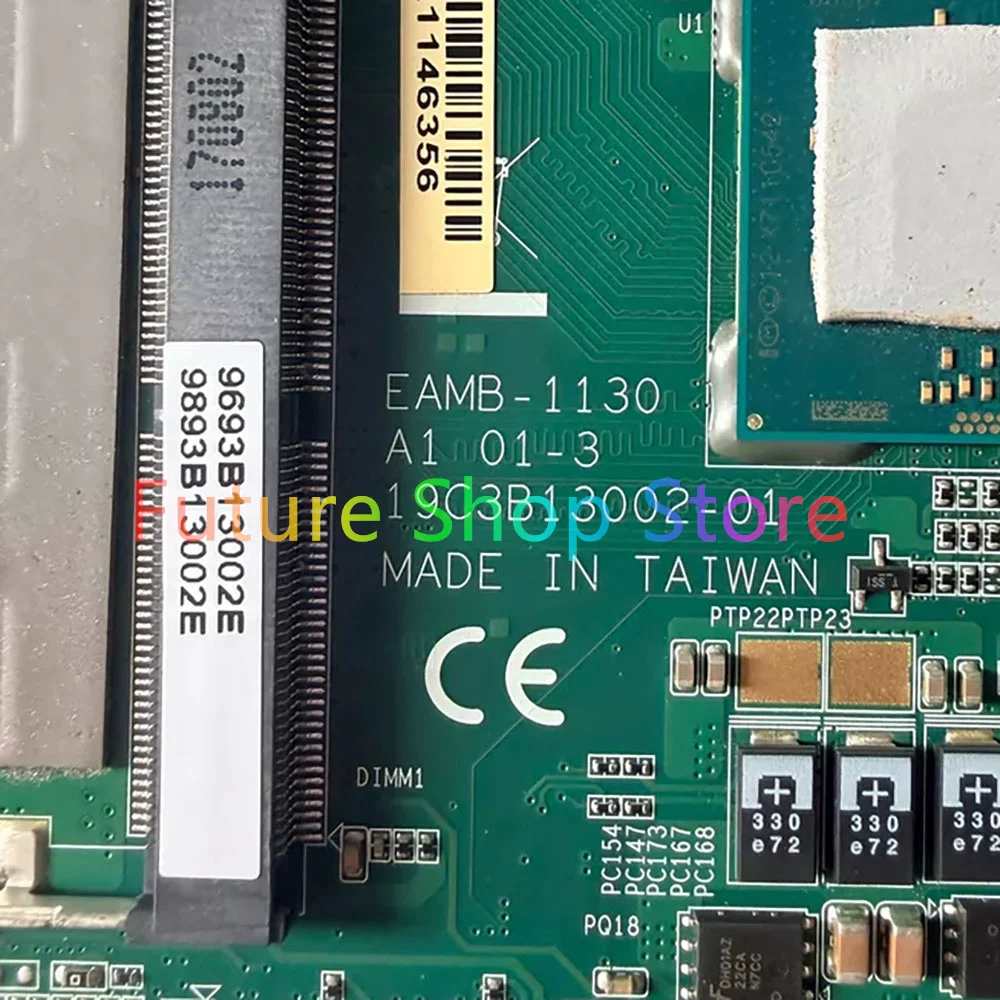 Dual port industrial control computer motherboard EAMB-1130