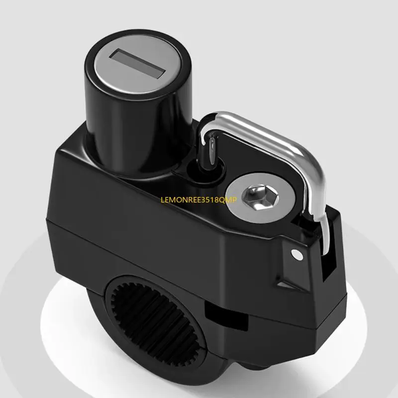 

M68B Upgrades Helmets Padlock for Motorcycles Easy Install Motorbike Helmets Lock