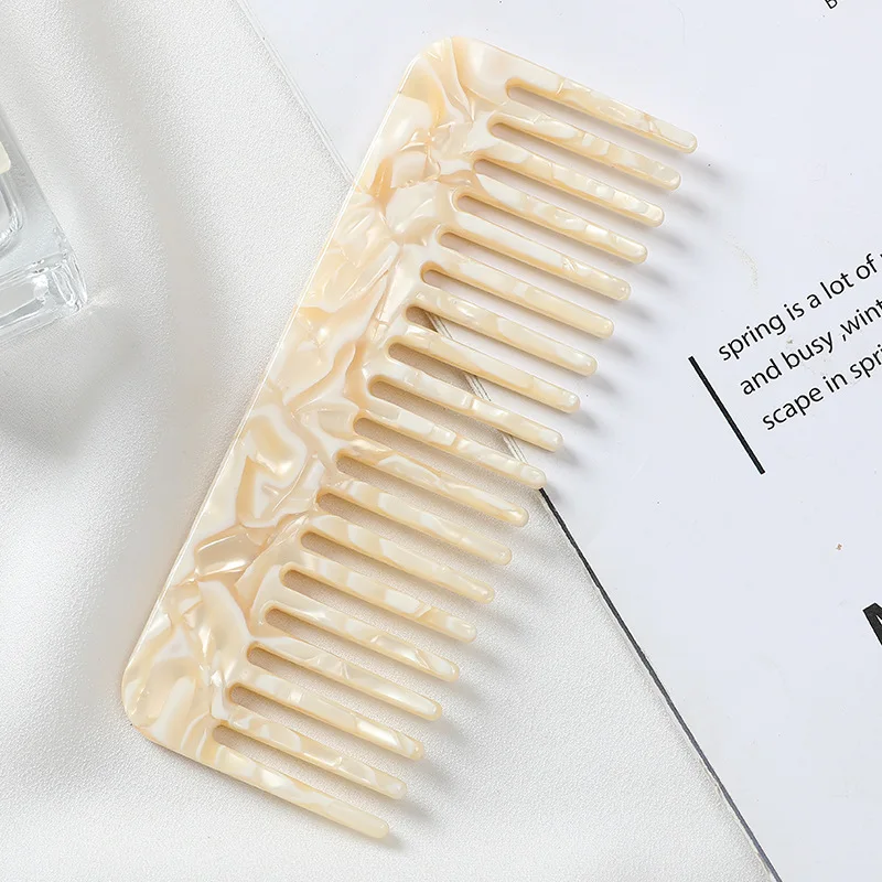 Acetato Hair Combs para Mulheres, Pente Colorido de Cabeleireiro Escova para Meninas, Hair Styling, Acessórios para Barbeiro