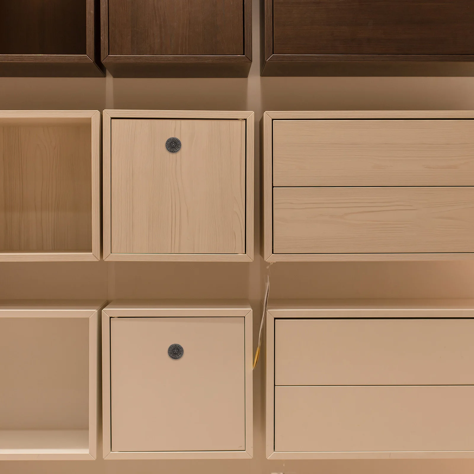 

20Pcs Vintage Zinc Alloy Cabinet Pull Handles Retro Style for Furniture Drawers Wardrobe Decorative Handles Vintage Metal Handle