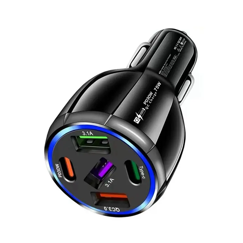 Car USB Type C Fast Charging Power Adapter Quick Charge 3.0 For 14 13 12 Xiaomi 13 -T61C