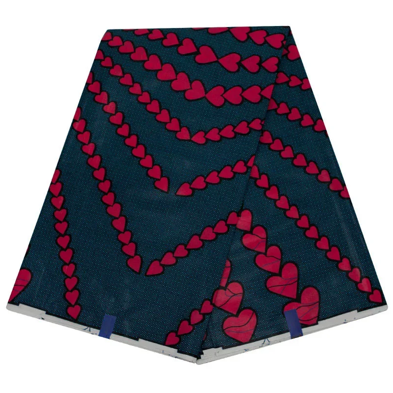 نسيج أفريقي 3/6 ياردة نسيج قطن أنقرة مطبوع للخياطة فستان الحفلات لمشاريع الحرف اليدوية