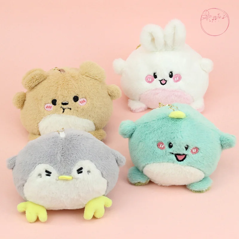 Cartoon Kaninchen Plüsch Puppe Anhänger Wütende Reverse Dekompression Puppe Kleine Ornament Puppe