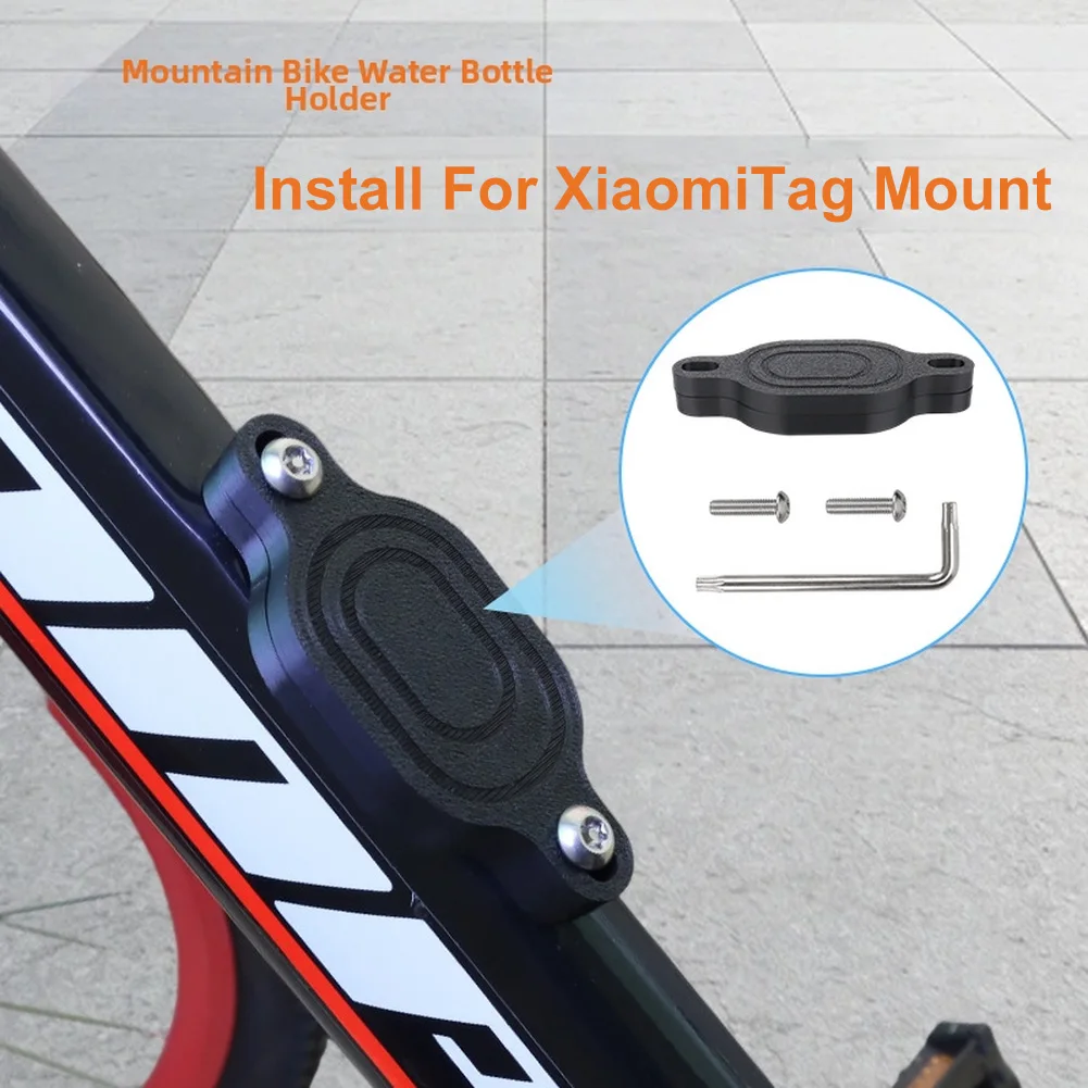 For Xiaomi Tag Compatible Bracket for Bike Water Bottle Mount with Construction and Non-Slip Holding Stability