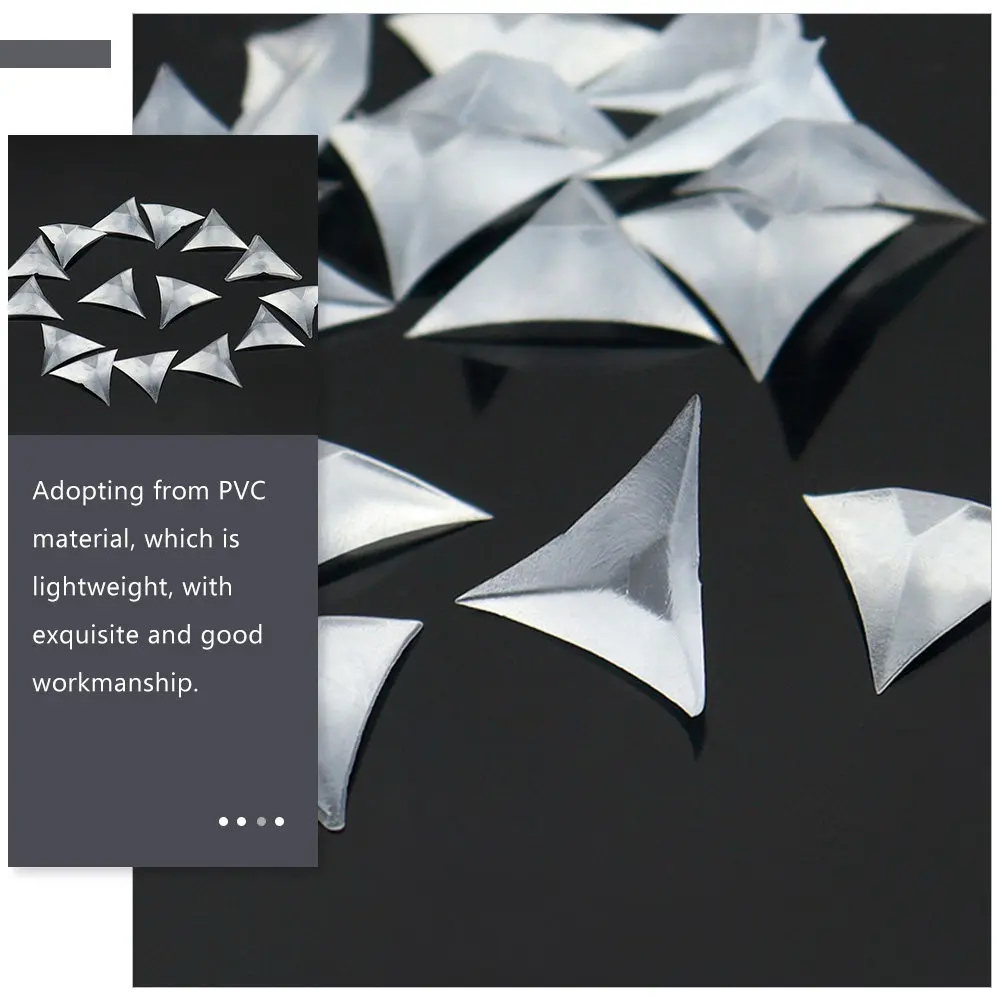 

400Pcs Dust Corners for Stair Steps Clear Stair Dust Guards Protective Corner Protectors for Home and Office Furniture