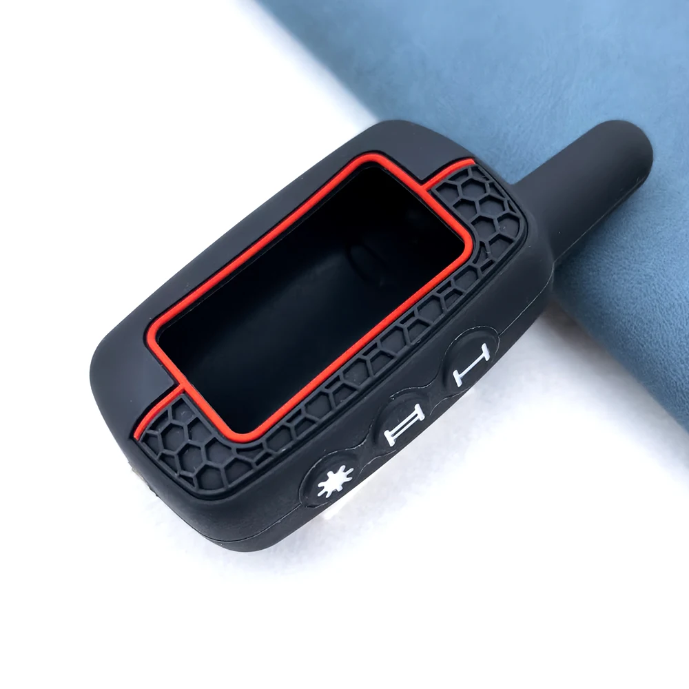 

2025 New Silicone Remote Key Case For Starline A6 A9 For Starline A4 A6 A9 A8 LCD 2-Way Alarm Controller Two Way Keychain Cover