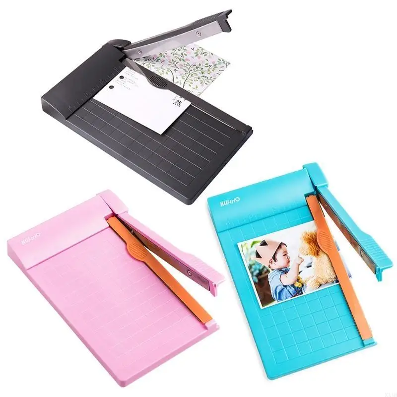 KX4B Paper Cutter Trimmer Photo Photo Machine Cutting Machine Scrapbook Knife พร้อมเครื่องเขียนสำนักงานโรงเรียนไม้บรรทัด