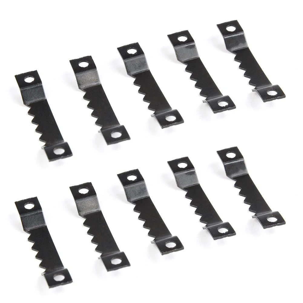 100pcs Metal Hook Set Saw Tooth Stable Photo Frame With Screws Multi Functional Hanging Easy Install Home Decorative Tools