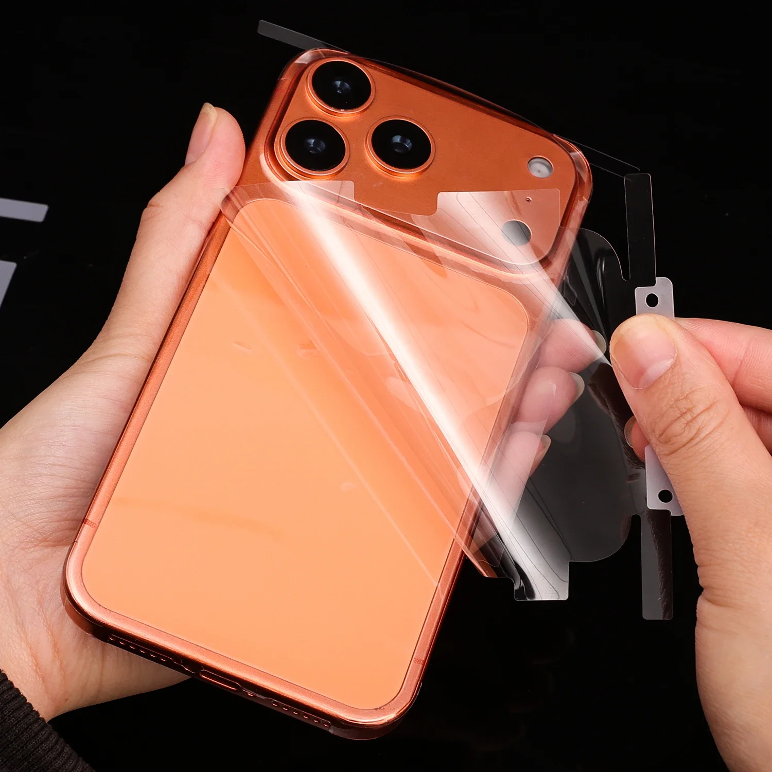 For Apple iPhone 18 17 16 Pro Max 18Pro 17Pro Wrap Side Edge Back Protector Scratch Autorepair Matte/HD Soft TPU Hydrogel Film